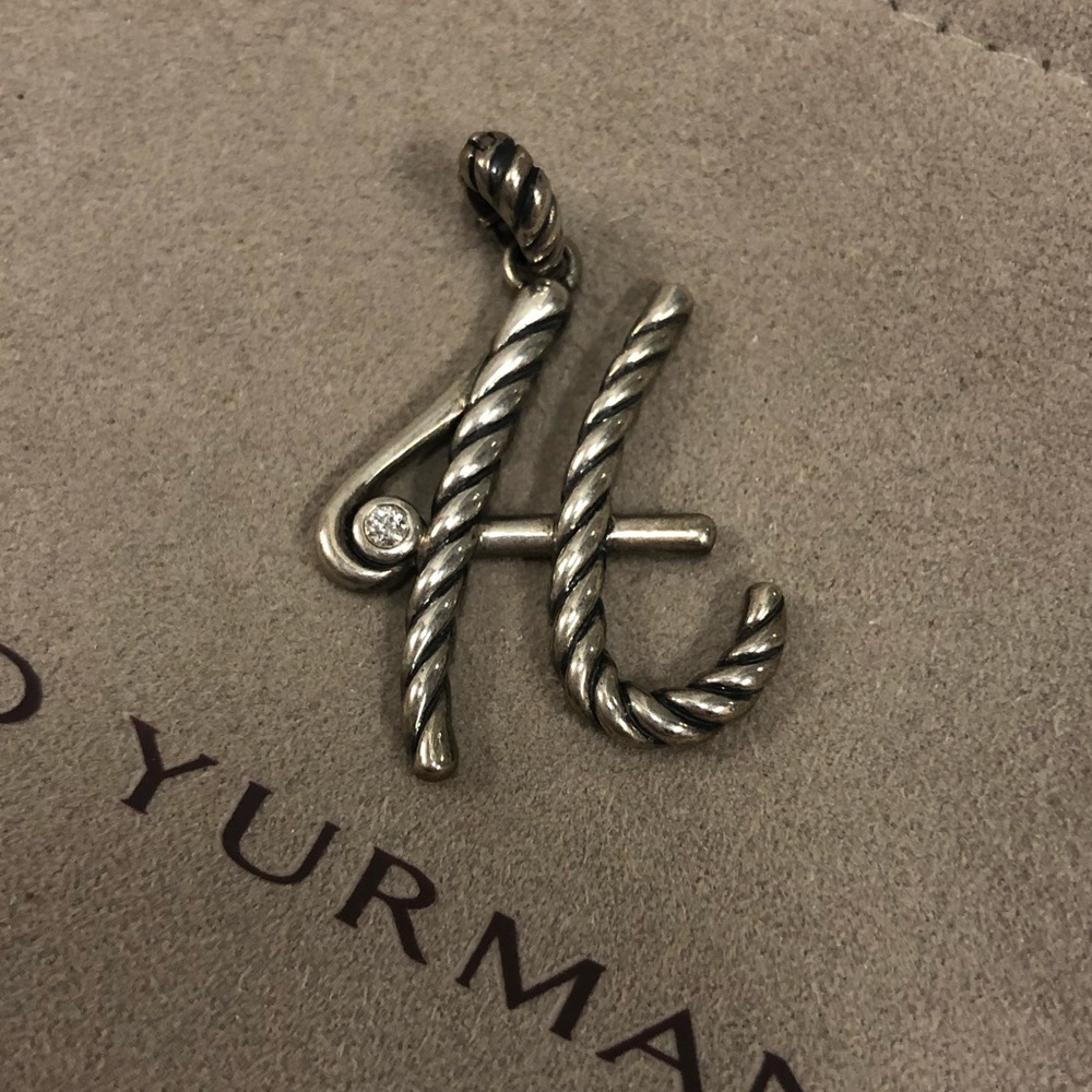 David Yurman H charm